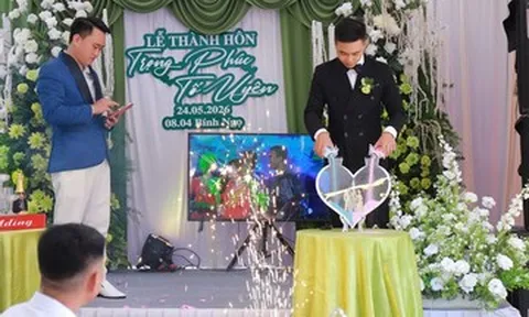 Đám cưới vắng cô dâu ở Phú Thọ, chú rể một mình làm lễ, hai họ khóc vì thương