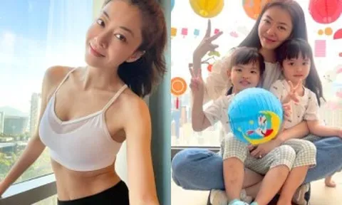 Người đẹp nổi tiếng sinh 2 con với đại gia bất động sản, mẹ ruột được tặng căn biệt thự 87 tỷ để tiện chăm cháu