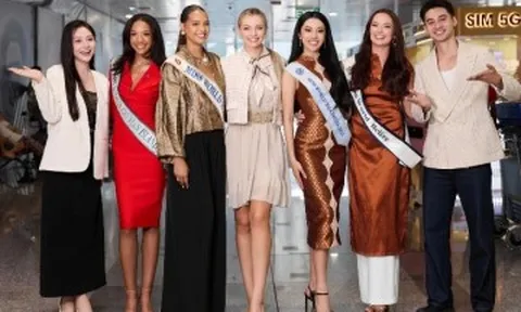 Thí sinh quốc tế đến Việt Nam thi Miss World