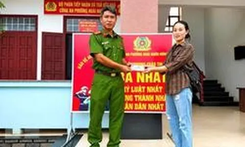 Sau khi chuyển khoản thành công 25.100.000 đồng, người phụ nữ SN 1994 lập tức trình báo công an