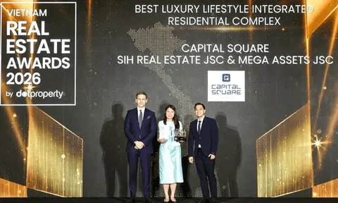 Capital Square: Dấu ấn khai mở chuẩn sống tích hợp được vinh danh tại Dot Property Vietnam 2026