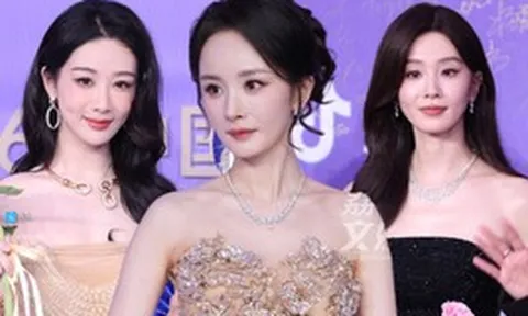 Dương Mịch lộng lẫy át vía Lưu Thi Thi, Dương Tử visual không ai tin nổi tại lễ trao giải Bách Hoa