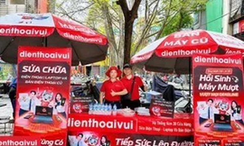Điện Thoại Vui tung ưu đãi tựu trường đến hết tháng 10: Tặng 300.000 đồng sửa chữa điện thoại, laptop