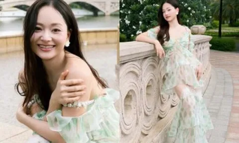 Lan Phương được khen tràn sức sống hậu ly hôn