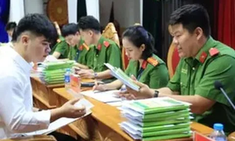 Điểm chuẩn các trường Công an cao nhất 24,42 điểm