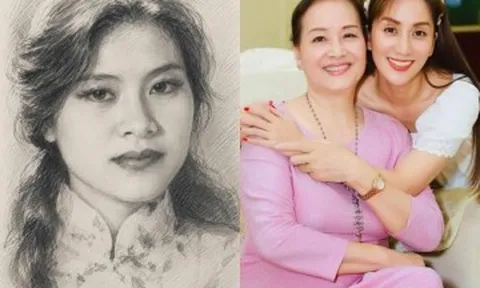 Hình ảnh mẹ ruột Khánh Thi lúc trẻ gây chú ý