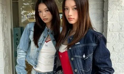 Cặp chị em sinh đôi sở hữu visual "xinh đôi", 1 người đang hẹn hò Song Luân