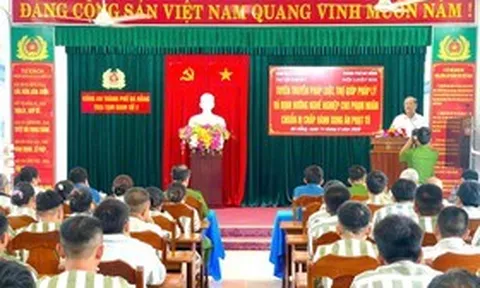 Ngày trở về của người mãn hạn tù bắt đầu từ hiểu luật, có nghề và một cơ hội làm lại