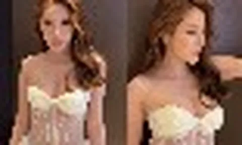 Thủy Tiên lộ diện với vòng 1 "ná thở"