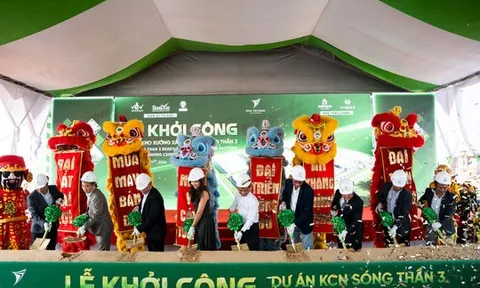 Khởi công dự án kho xưởng xanh hơn 130.000m2