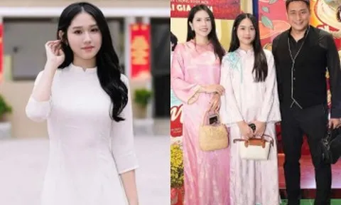Con gái tuổi teen của Minh Tiệp
