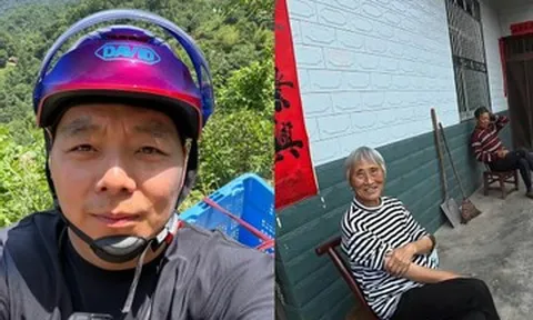 Người đàn ông hơn 200 lần lên núi thăm cha mẹ già thay con cái đi làm xa