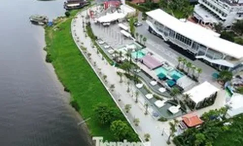 Cận cảnh công trình khủng sai phép bên sông Hương chờ cưỡng chế