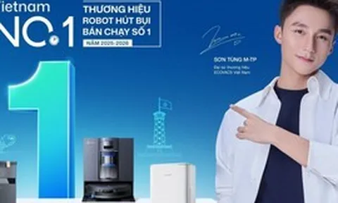 Không chỉ là hit-maker, Sơn Tùng M-TP còn đưa ECOVACS lên vị trí dẫn đầu thị trường Robot hút bụi