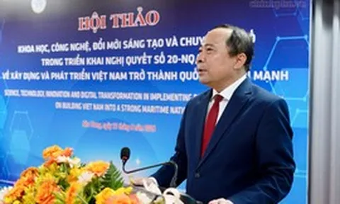 Làm chủ tri thức, dữ liệu và công nghệ biển để Việt Nam trở thành quốc gia biển mạnh