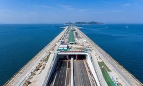 Phát hiện Trung Quốc đánh chìm 18 khối bê tông nặng tổng cộng 1 triệu tấn xuống đáy biển, ghép chính xác sai số 3mm - công trình ngầm dài 5km hoàn thiện sau 20 tháng