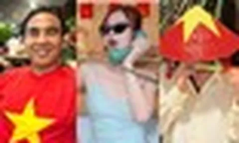 NS Quyền Linh - Lan Ngọc và cả showbiz hướng về SVĐ Mỹ Đình, 1 nữ diễn viên công khai người yêu nếu ĐT Việt Nam vô địch