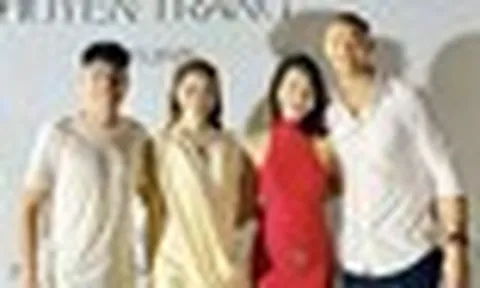 Bức ảnh bí mật của MC Hoàng Oanh và Lê Giang Patrik đến giờ mới được công bố