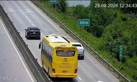 Ngày đầu nghỉ lễ, 9 tài xế bị phạt lỗi không giữ khoảng cách trên cao tốc