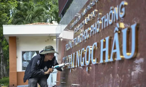 Cận cảnh ngôi trường được cải tạo từ trụ sở UBND cũ ở TP.HCM