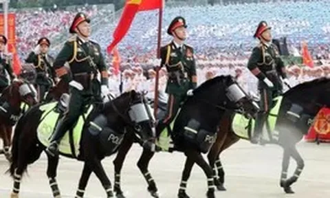 Lạng Sơn lần đầu diễu hành Kỵ binh dịp Quốc khánh