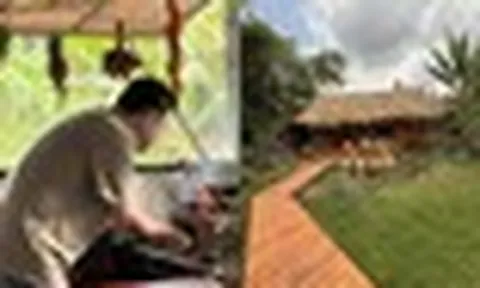 Nam nghệ sĩ đình đám bỏ phố về quê, ở trong nhà lá 36 m2, hằng ngày chỉ làm một việc mà ai cũng ao ước