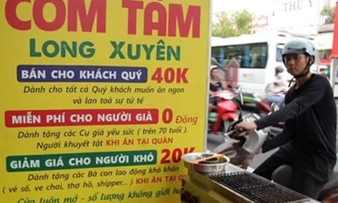 Thấy người nghèo không dám mua cơm, U50 mở quán ăn có cách tính tiền đặc biệt