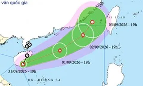 Bão số 5 có thể hình thành ngày mai, miền Bắc nắng nóng trở lại