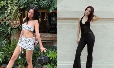 Chân dài đình đám Vbiz diện bikini "nét căng": Body siêu nóng bỏng, sắc vóc ngày càng thăng hạng