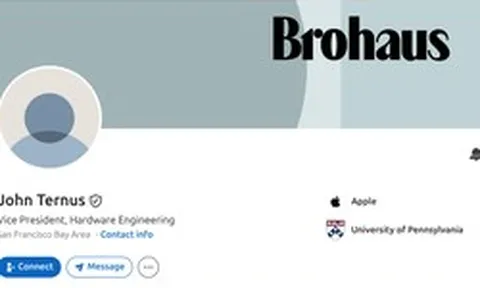 Lướt qua tài khoản LinkedIn "ít dòng" của tân CEO Apple, không ai nghĩ đây là một người đàn ông thành công