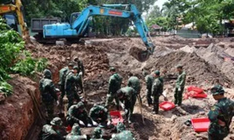 564 hài cốt liệt sĩ đã được tìm thấy tại Công viên Lê Thị Riêng