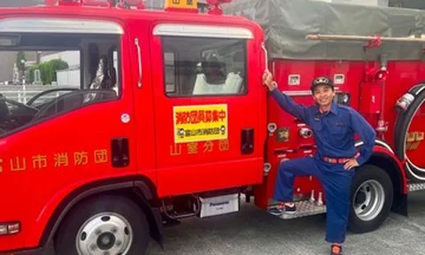 Kỹ sư Việt tham gia đội cứu hỏa tình nguyện tại Nhật, kể chuyện thú vị