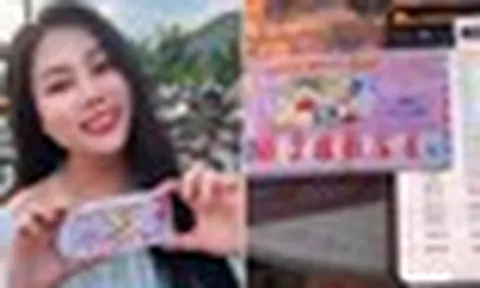 Nữ ca sĩ quê Kiên Giang trúng 160 tờ vé số