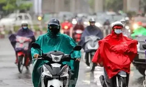 Từ chiều tối nay, gió mùa đông bắc về, miền Bắc chuyển mưa dông