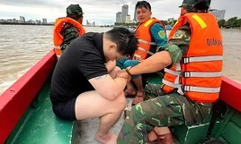 Nam thanh niên đuối nước trên sông Hàn, may mắn gặp bộ đội đang tập huấn