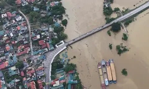 Lũ trên sông ở Thanh Hóa, Ninh Bình đang lên, miền Bắc còn mưa lớn đêm nay