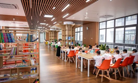 Ngôi trường 195 tỷ đồng, có 'trái tim' tri thức rộng gần 400 m2