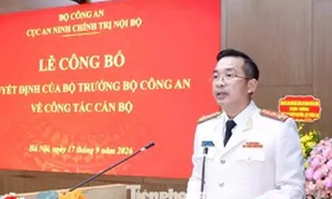 Đại tá Nguyễn Đại Đồng giữ chức Cục trưởng Cục An ninh chính trị nội bộ