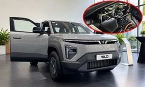 Soi chi tiết VinFast VF Wild bản tiền thương mại tại đại lý: Bán tải REEV đầu tiên lộ nhiều trang bị thực dụng, có điểm giống VF 8