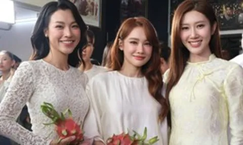 Bắt gặp Nhã Phương một mình đi giỗ Tổ sân khấu giữa ồn ào của Trường Giang
