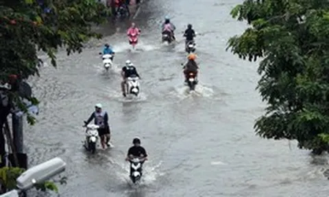 Từ trưa đến chiều tối nay, Nam Bộ và TP.HCM có nơi vẫn còn mưa to