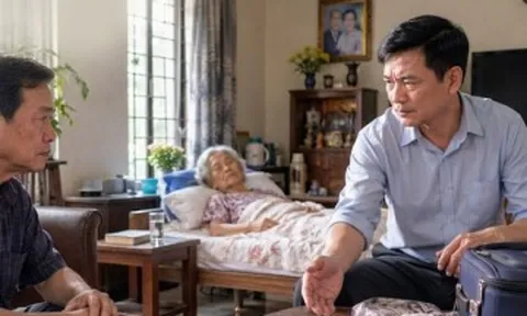 Mỗi tháng nhận 5 triệu của anh trai để ở quê chăm mẹ ốm, ngày tôi trả lại tiền kèm chiếc va li của mẹ, cả nhà lặng đi