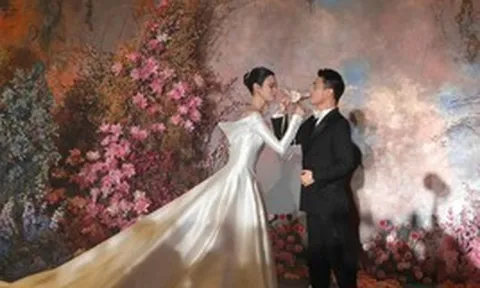 Hề Mộng Dao và thiếu gia trùm sòng bạc lại cưới tiếp: Dâu hào môn sau 3 tháng đã không còn mặc vừa váy cưới Dior