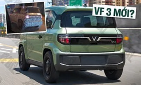 Rộ ảnh VinFast VF 3 với thiết kế mới trên đường: Bỏ vài chi tiết hầm hố, CĐM kỳ vọng một bản mở rộng khoang cabin