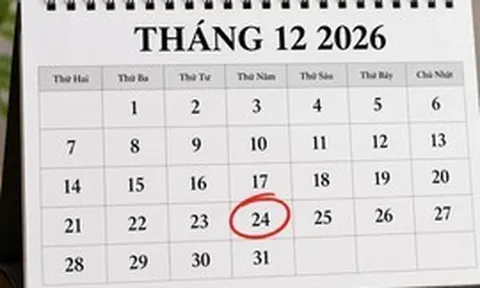 Vì sao 24/12/2026 sẽ là một ngày đặc biệt với hàng triệu người trên thế giới?