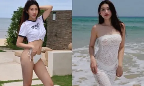 Mỹ nhân Lâm Đồng diện bikini khoe eo thon, mê ăn loại quả bình dân để giữ body nóng bỏng