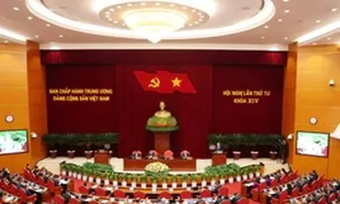Thông báo Hội nghị lần thứ tư Ban Chấp hành Trung ương Đảng khóa XIV