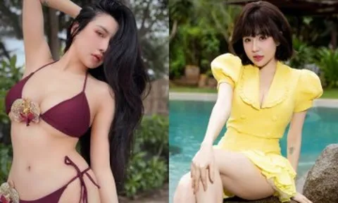 "Bà trùm nông sản" diện bikini khoe dáng nóng bỏng, làn da trắng bóc cực phẩm