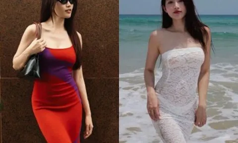 Quỳnh Châu được khen "đẹp như gái son" sau 6 tháng sinh con