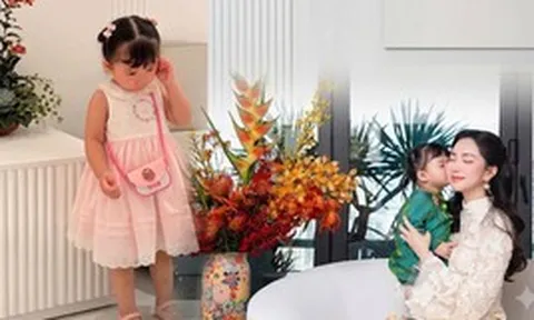 Con gái út của Hoa hậu Đặng Thu Thảo hiếm hoi lên sóng, vẻ ngoài xinh đẹp khiến dân tình trầm trồ